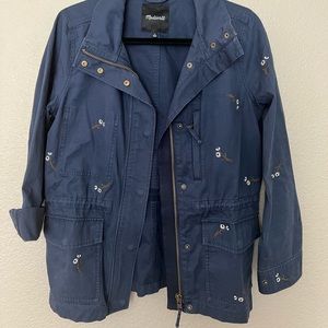 Madewell Navy Utility Jacket, size M